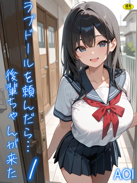 ラブドールを頼んだら…(1) 後輩ちゃんが来たの表紙
